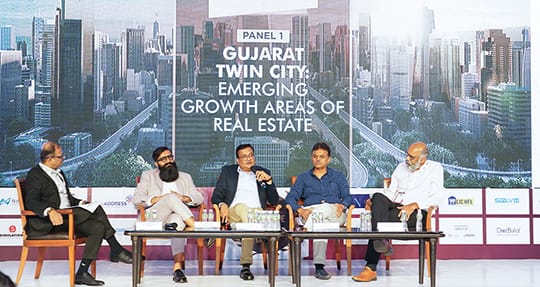 Gujarat Twin Cties Growth Areas of Real Estate