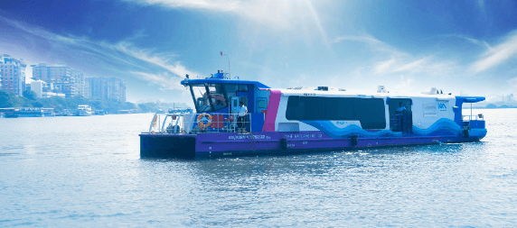 Shipyard Delivers 10th Electric Hybrid Ferry to Water Metro
