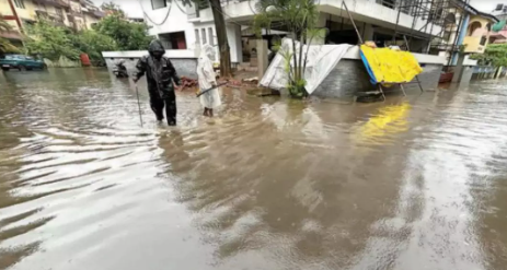 Goa: Waterlogging and Tree Collapses Reported