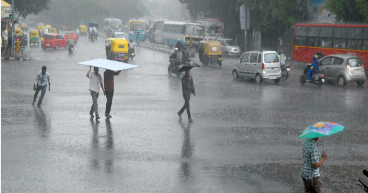 Rainfall bangalore