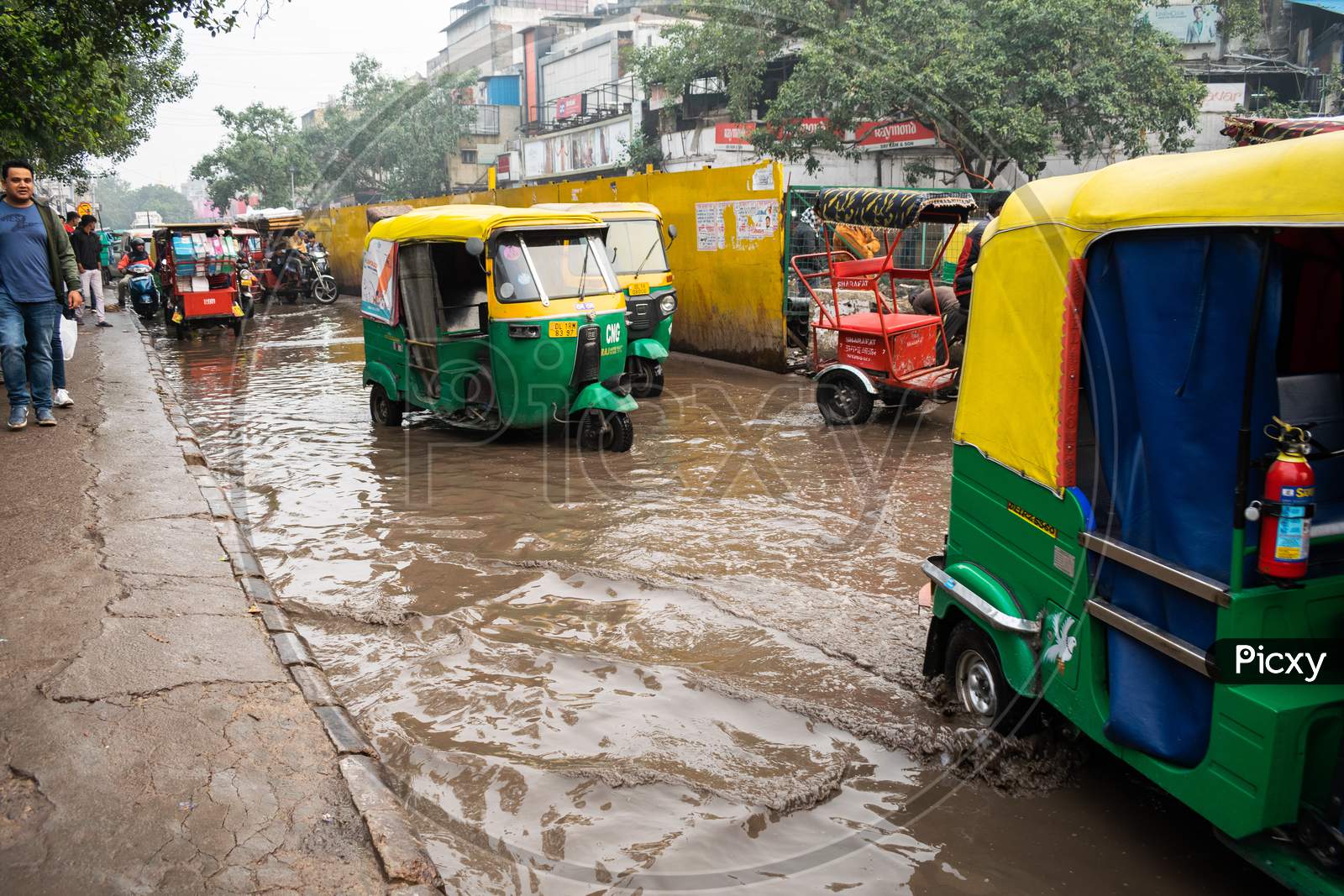 Auto-rickshaw Woes Bangalore mansoon