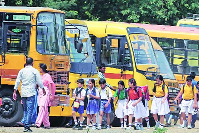 School Buses Rush for Fitness Checks