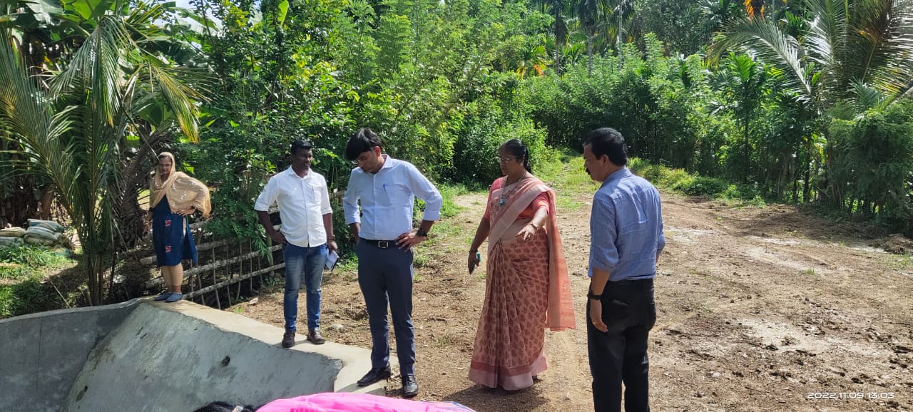 Adhyaksha Leads Inspection of Infrastructure Projects in South Andaman