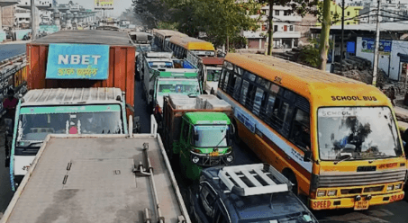 Patna Traffic Jam Crisis Escalates Amid Ongoing Development