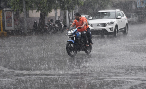Rain Brings Relief to Lucknow