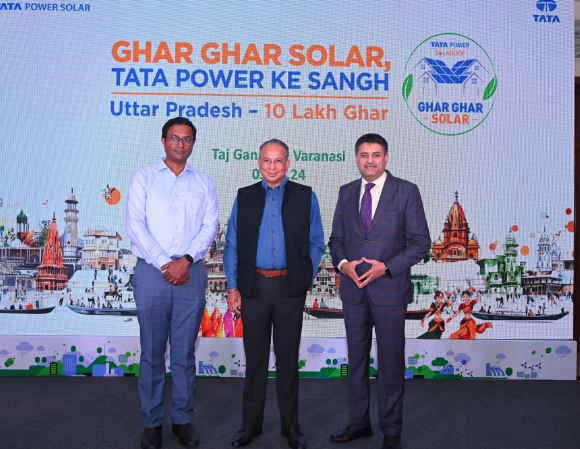 Tata Power Solar Unveils 'Ghar Ghar Solar' Initiative in Uttar Pradesh