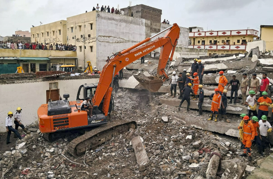 Surat Demolition Drive Disrupts Water Supply to 122 Apartments
