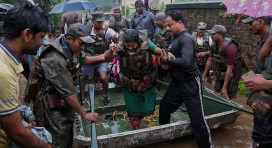 PMC Undertakes Mass Evacuation in Flood-Affected Areas of Pune