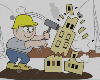 Pune Civic Body Demolishes Illegal Structures