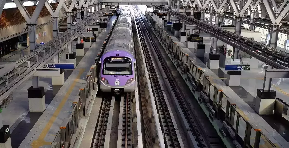 Kolkata Metro Expansion Diaphragm Wall Work Begins for Joka-Esplanade Line