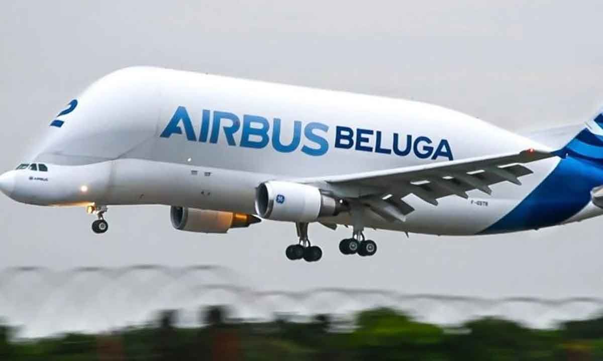 Airbus Beluga Returns to Hyderabad for Third Time