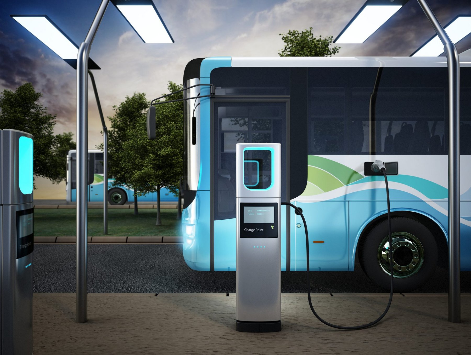 Electric buses in a sustainable mobility