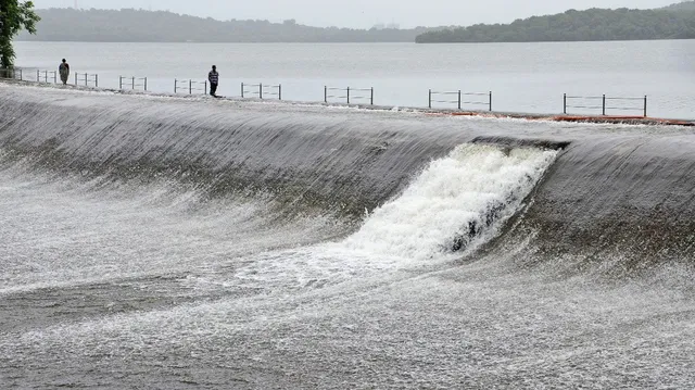 Mumbai’s Drinking Water Lakes Overflowing