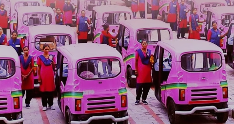 Mumbai’s Pink E-Autos A Step Towards Women’s Empowerment