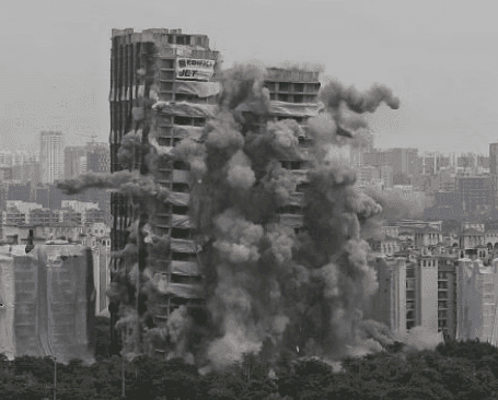 Noida Destroys Illegal Constructions, Reclaims Land