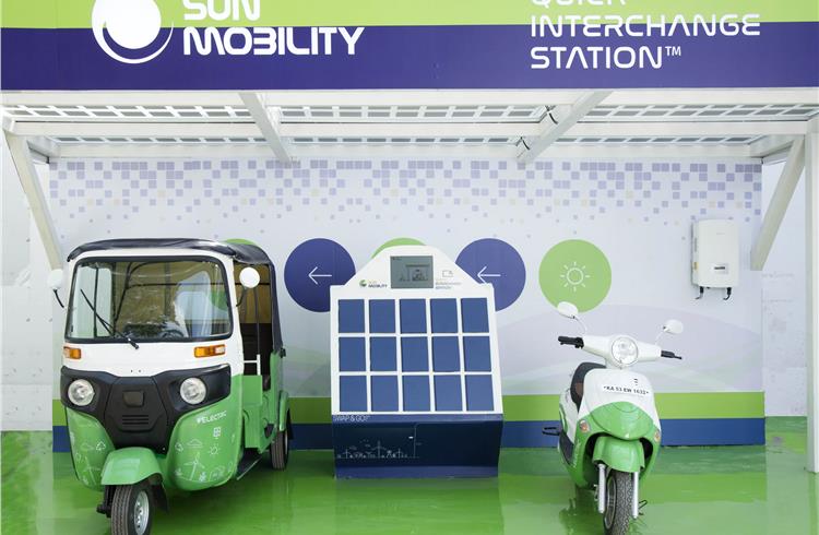 SUN Mobility Launches Modular Battery-Swapping