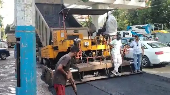 Repair Delays on Ganeshkhind Road Amid President’s Visit