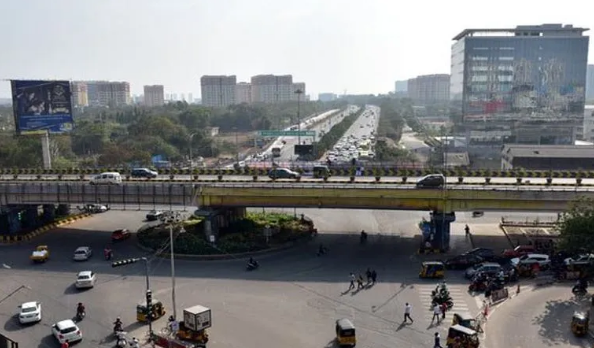Gachibowli Flyover Closes for Night Repairs