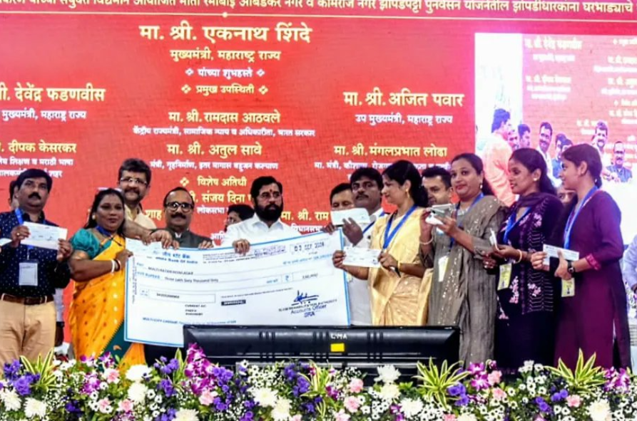 CM Eknath Shinde Kicks Off Ramabai Slum Redevelopment Project