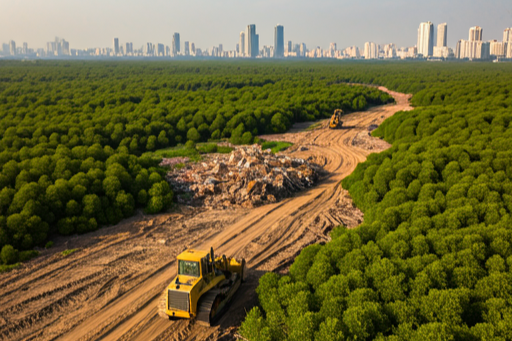 Land Grab Threatens Mumbai's Green Lungs
