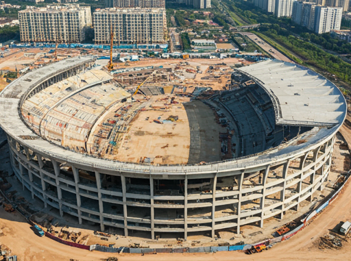 New International Stadium in Dwarka DDA Kicks Off by Year-End