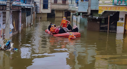Telangana Flood Death Toll Reaches 26 as Aid Grows