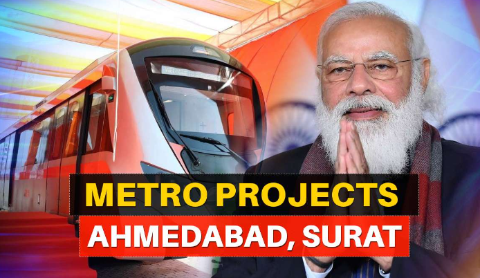 ₹5,384 Crore Ahmedabad Metro Phase Unveiled by Modi