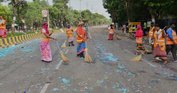 GHMC Workers Overwhelmed by Paper Waste