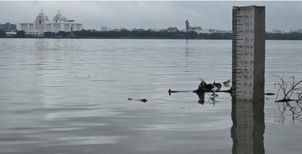 33 Hyderabad Lakes Release Excess Water 7 Reach Capacity