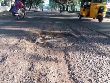 Shoddy Roads in Chennai Suburbs Raise Safety Concerns