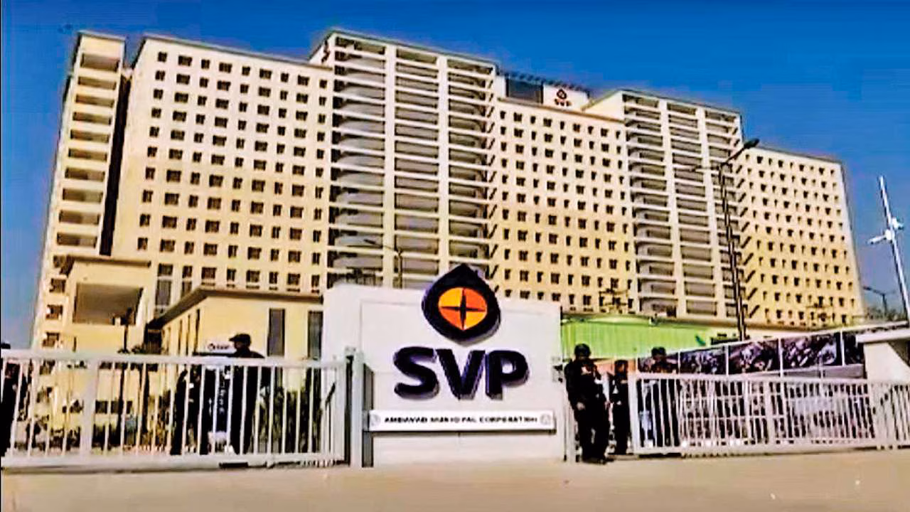 SVP Hospital in Ahmedabad faces severe underutilisation, with only 350 of 1,500 beds