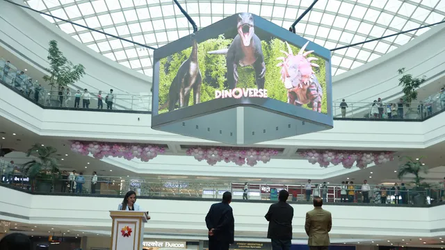 Nexus Seawoods Launches Revolutionary 3D Screen for Immersive Advertising
