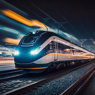 First Electrical Masts Installed for Mumbai-Ahmedabad Bullet Train Project