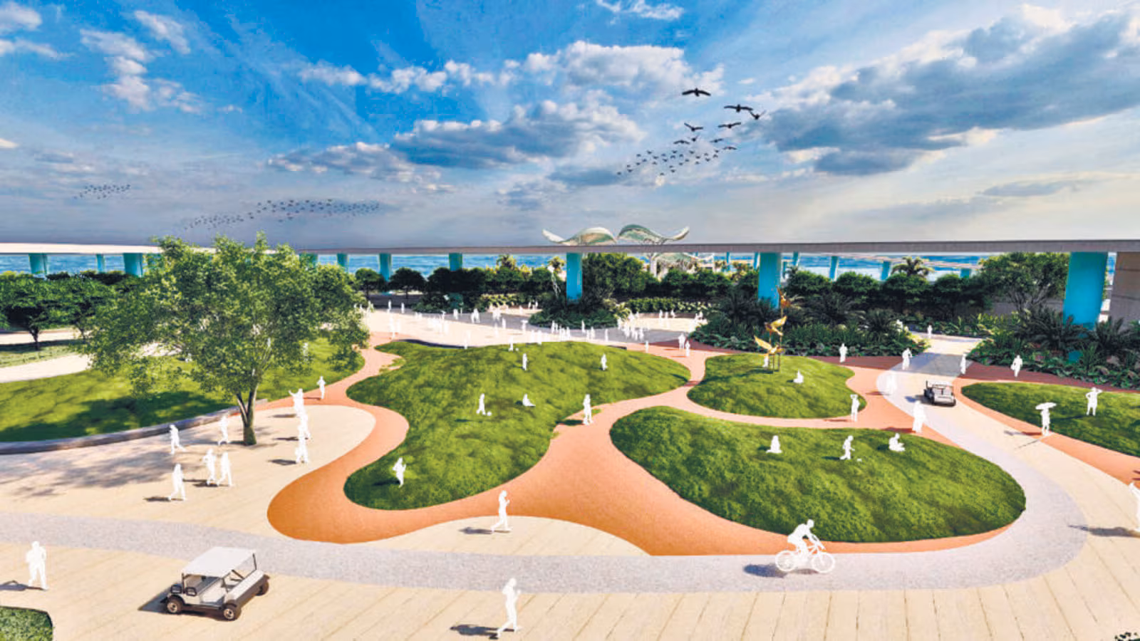 Mumbai Coastal Road Project Adds 70 Hectares of Green Space