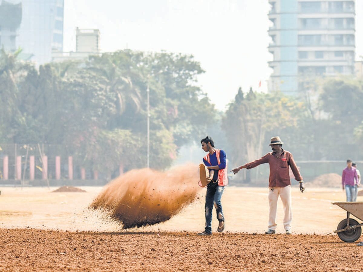 IIT-B Proposes Grass and Watering Plan to Combat Dust at Shivaji Park