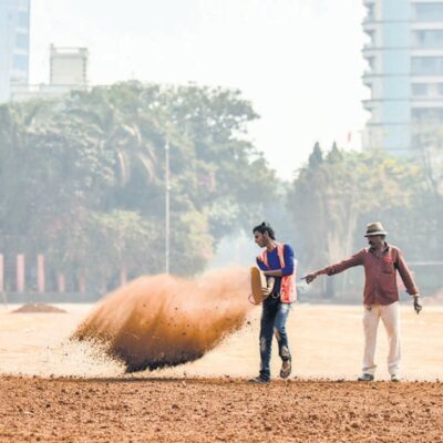 IIT-B Proposes Grass and Watering Plan to Combat Dust at Shivaji Park