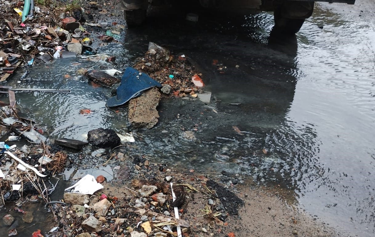 Chennai ECR Flooded with Sewage Delayed Solutions