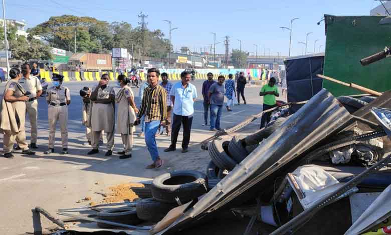 GHMC LB Nagar encroachment drive raises civic concerns