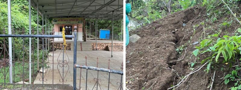 Belapur Hills Faces Landslide Threat Due to Illegal Temples, Activists Warn NMMC, CIDCO