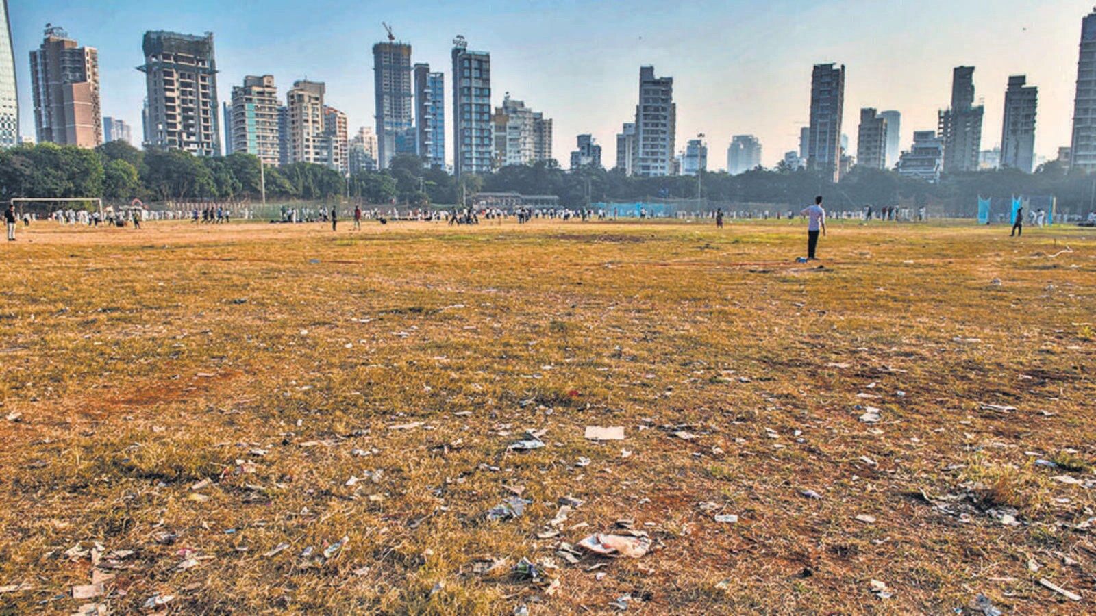Dust Control Plan Revised at Shivaji Park