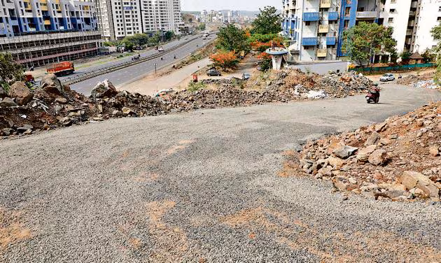 Pune Kothrud Residents Protest Road Construction Over Natural Stream