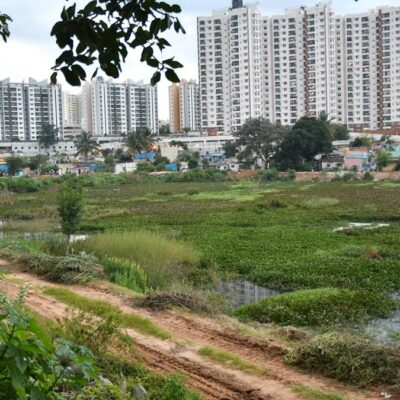 Bengaluru Hulimavu Lake vanishes under encroachment