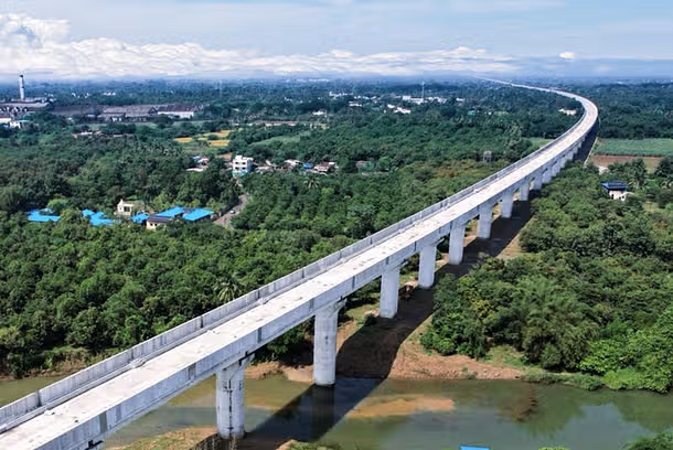 Bullet Train Project Achieves Key Milestone with 100-Metre Girder