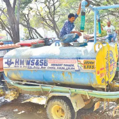 Hyderabad Water Supply Board Plans to Clear Tanker Booking Delays