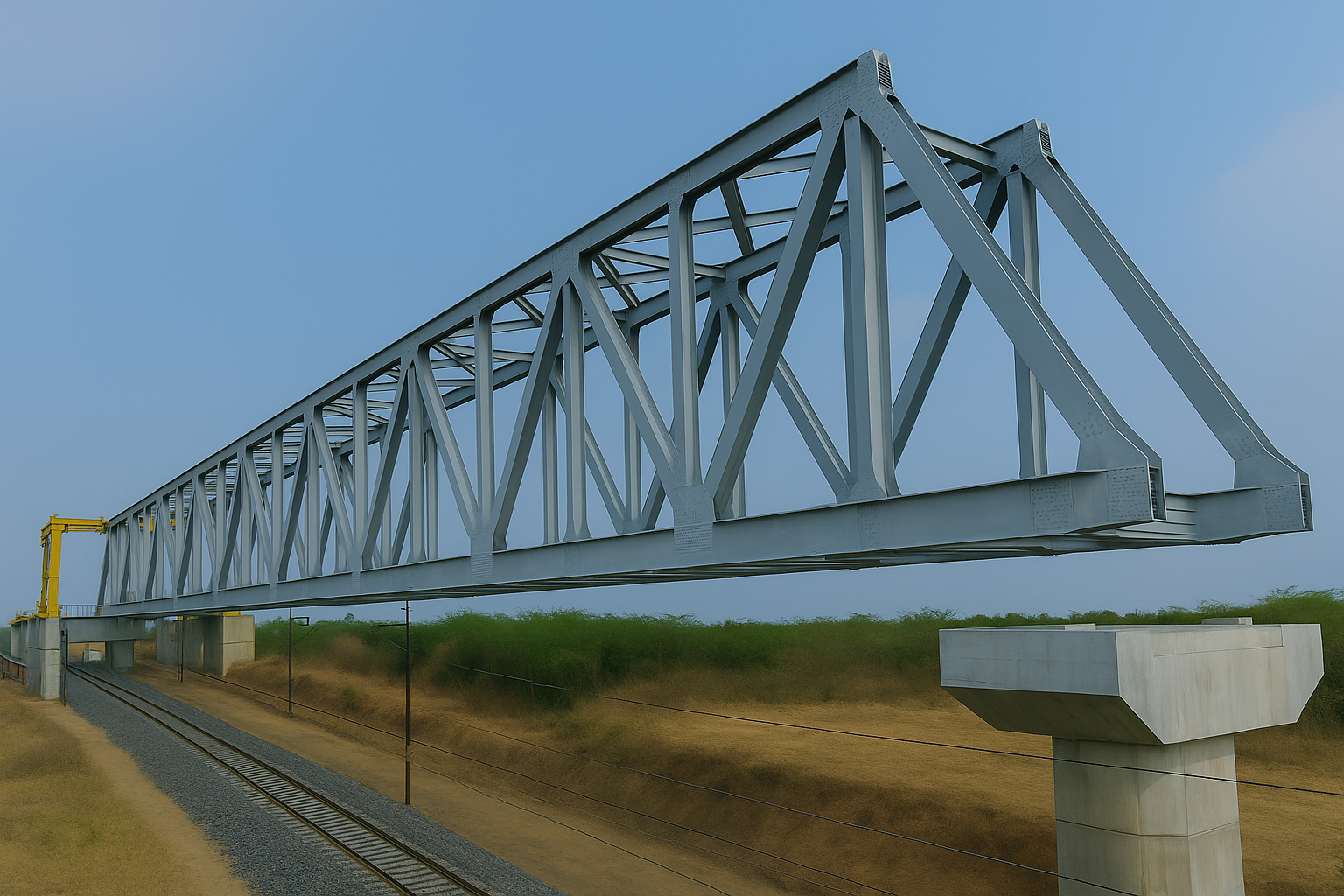Mumbai Ahmedabad Bullet Train Corridor Sees Major Engineering Milestone with Seventh Bridge Launched