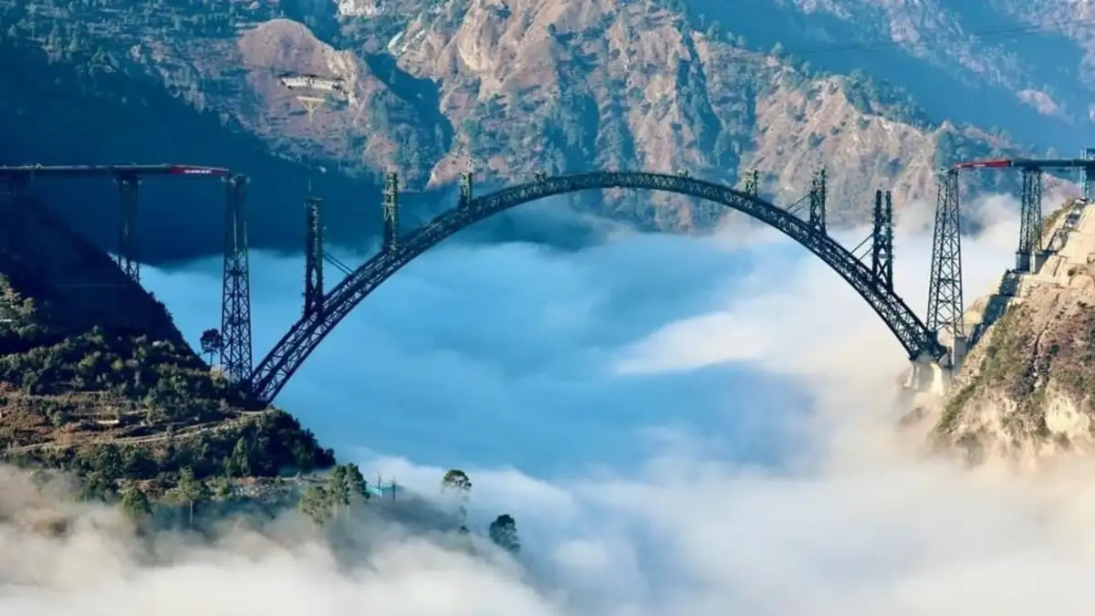 Chenab Bridge set to transform rail connectivity across Kashmir Valley soon