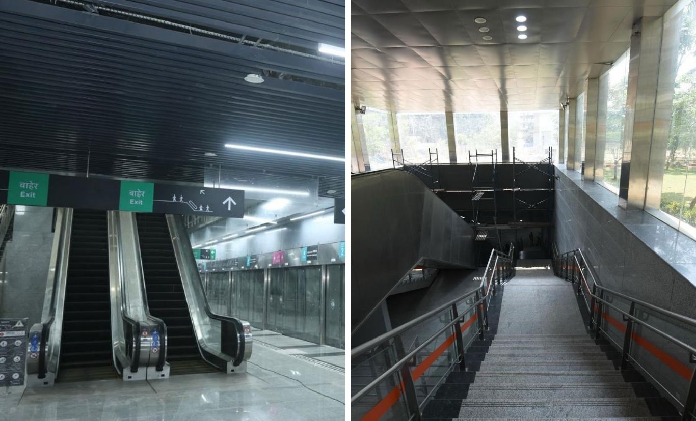 First Look at Mumbai Siddhivinayak Metro Station