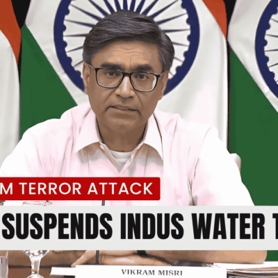 India Suspends Indus Waters Treaty