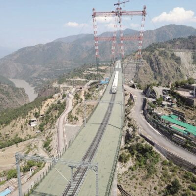 Kashmir Rail Link Set for Landmark Inauguration