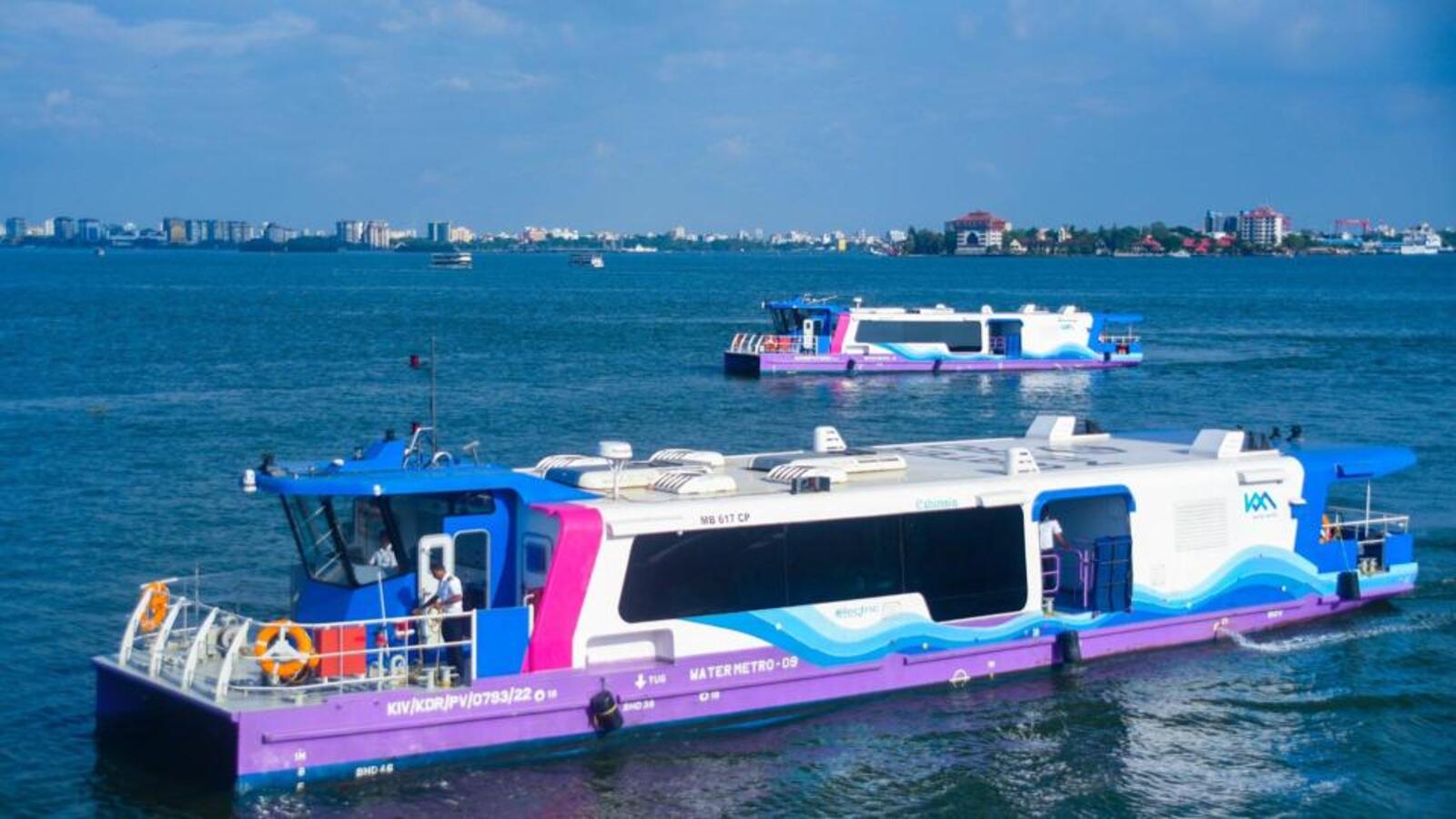 Kochi Water Metro Gets New Electric Hybrid Vessel